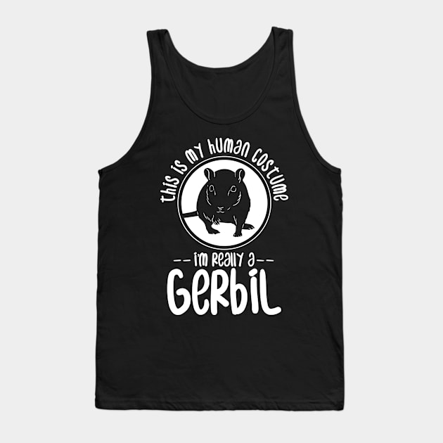 Gerbil Gerbil Funny Tank Top by Trash Panda Internet Store